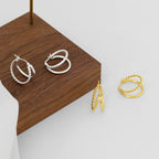 Atemberaubende Ohrring für den Alltag