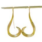 Handgefertigte Vintage Gold Ohrring