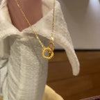 Romantische Gold Halskette für besondere Momente