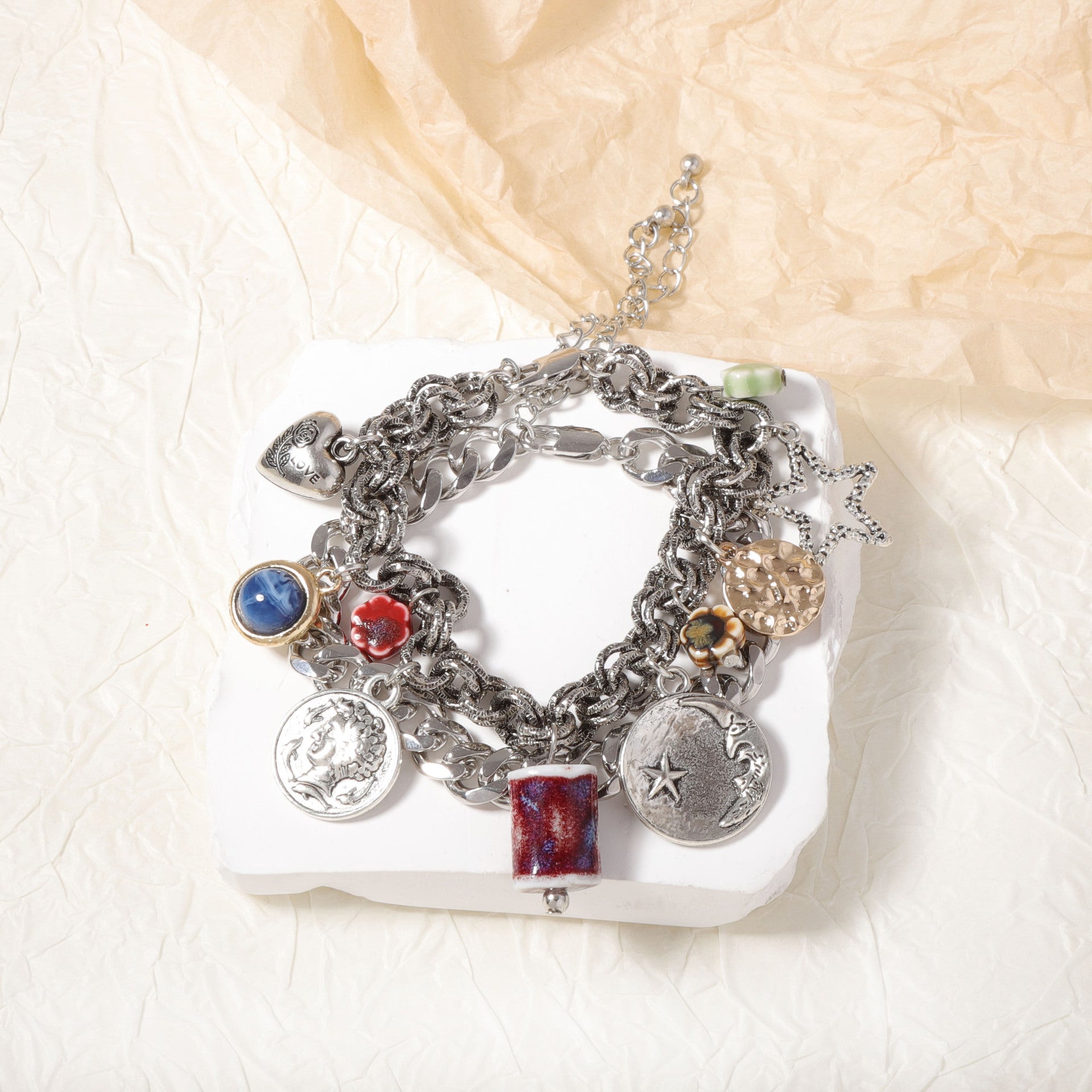 Zarte handwerkliche Armband