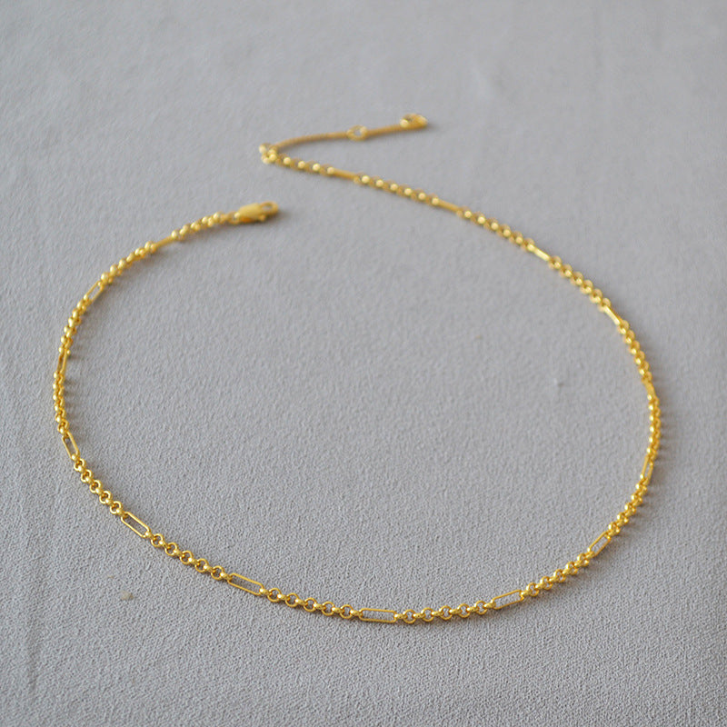 Atemberaubende Gold Halskette für den Alltag