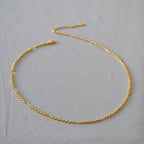 Atemberaubende Gold Halskette für den Alltag