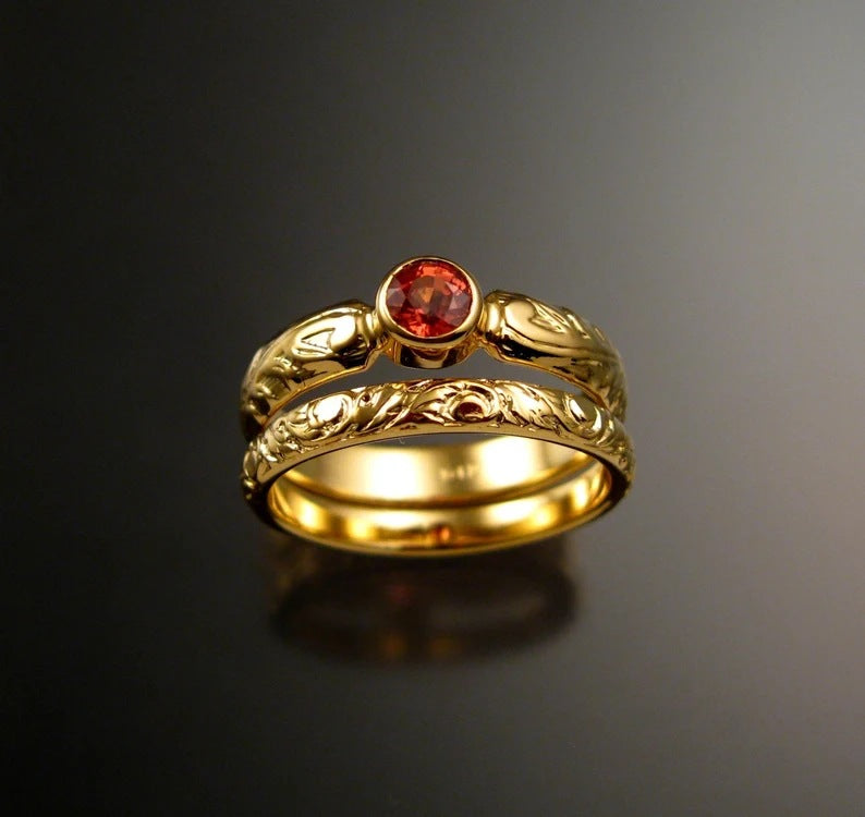 Atemberaubende Gold Ring für den Alltag