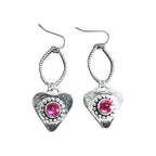 Zarte handwerkliche Ohrring