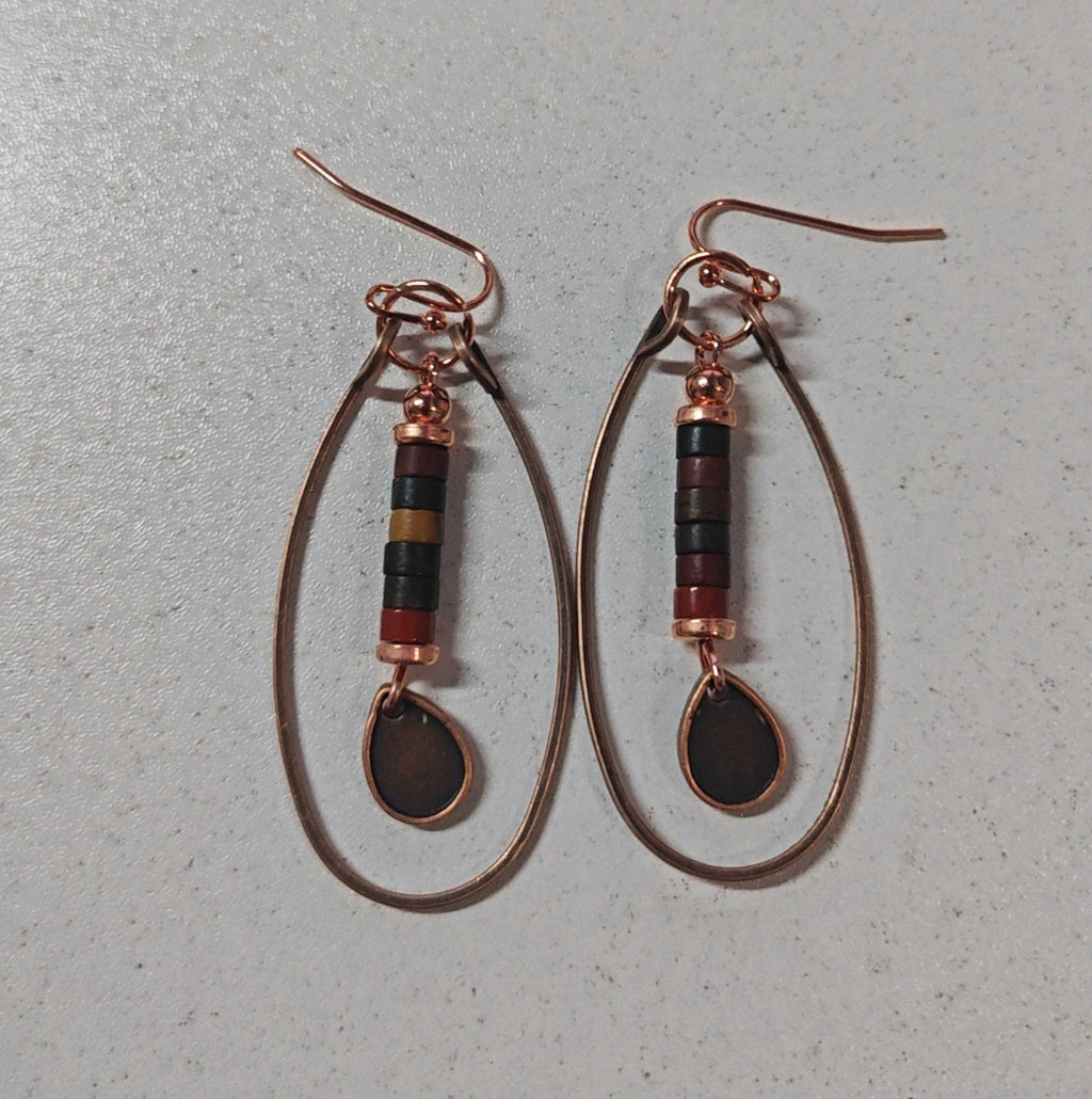 Handgefertigte Vintage Ohrring