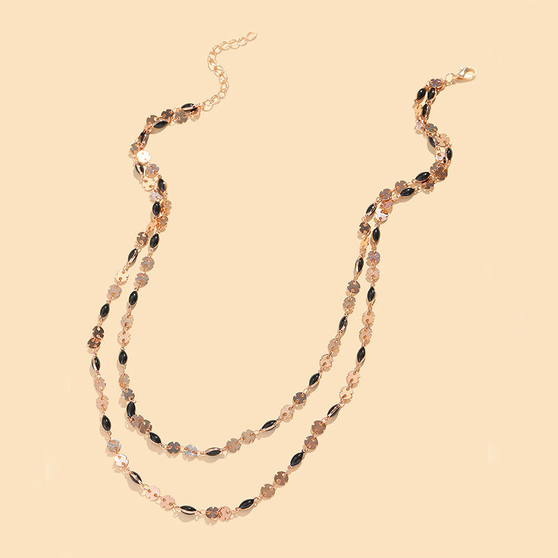 Zarte handwerkliche Halskette