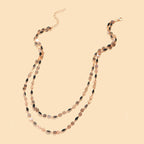 Zarte handwerkliche Halskette