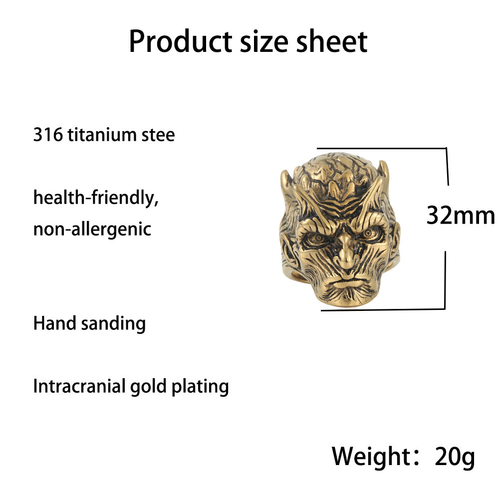 Handgefertigte Vintage Ring