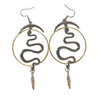 Schöne Ohrring mit einzigartigem Stil