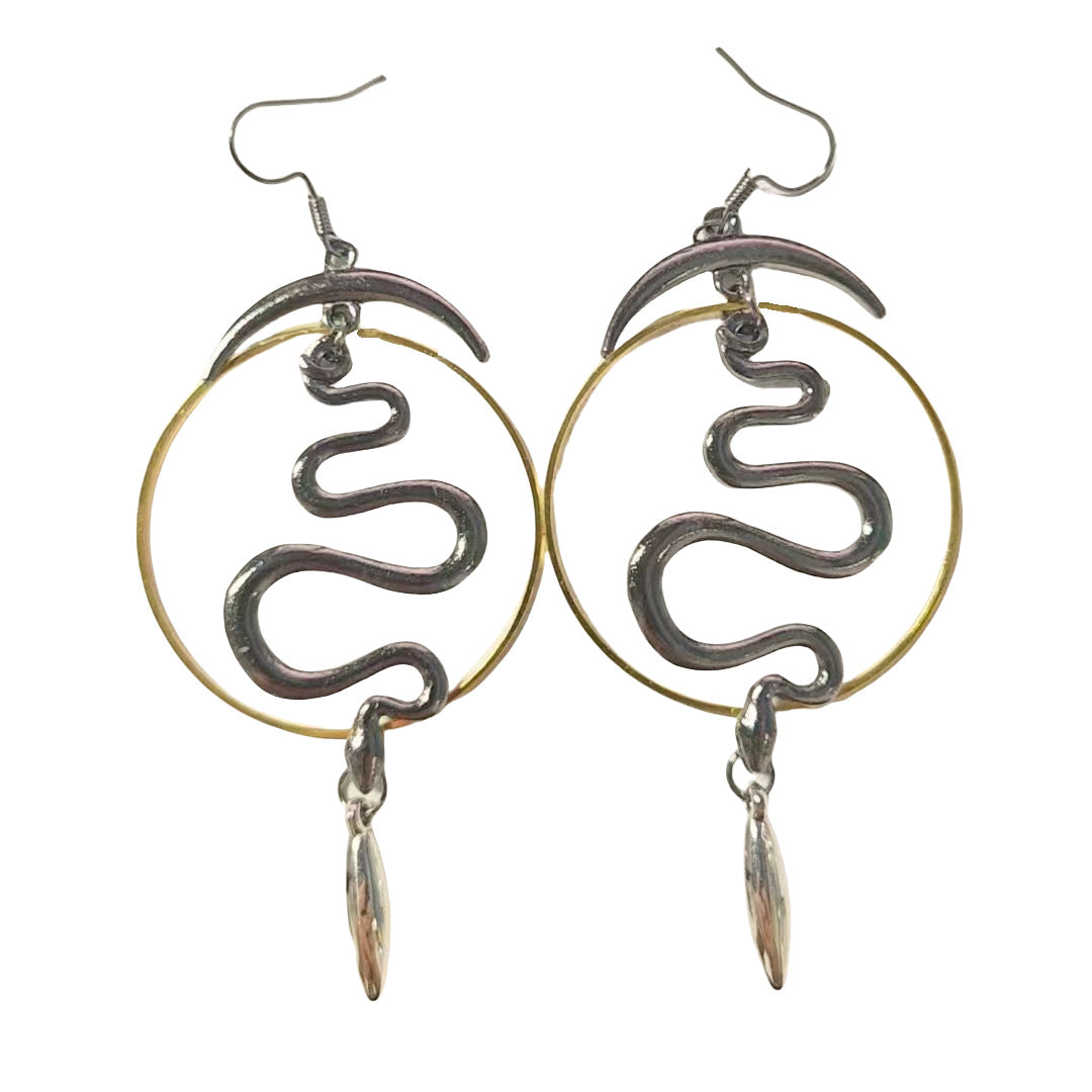 Schöne Ohrring mit einzigartigem Stil