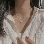 Romantische Perlen Halskette für besondere Momente