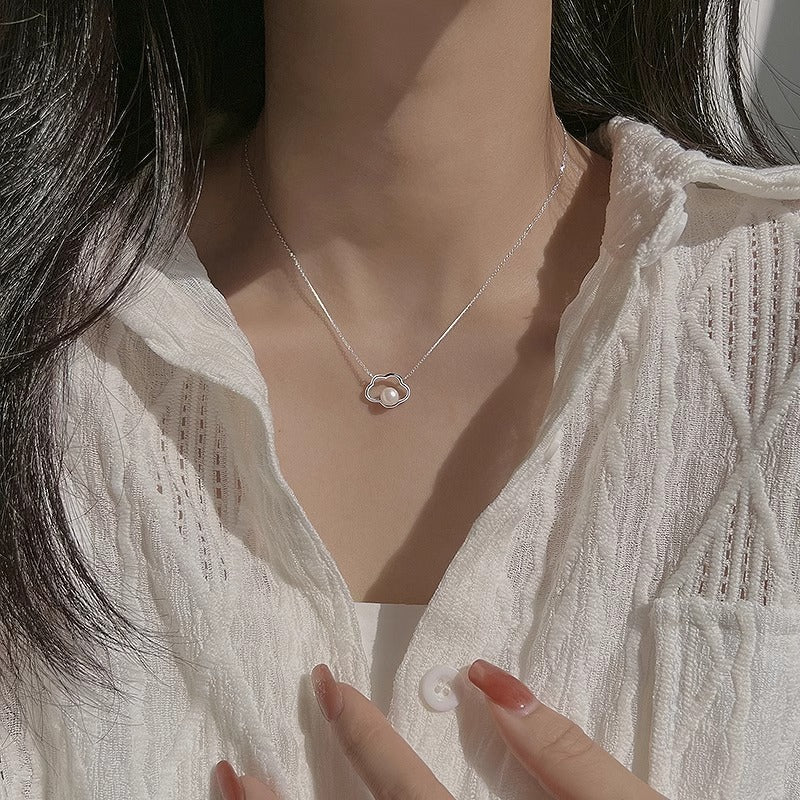 Romantische Perlen Halskette für besondere Momente