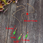 Zarte handwerkliche Halskette