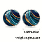 Zarte handwerkliche Ohrring