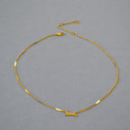 Romantische Gold Halskette für besondere Momente