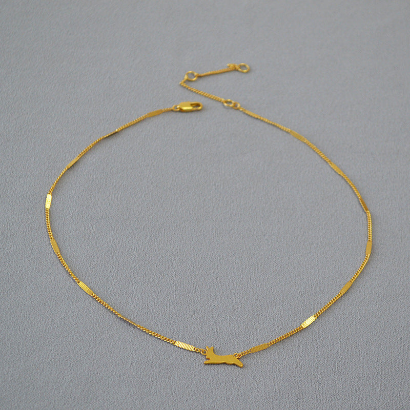 Romantische Gold Halskette für besondere Momente