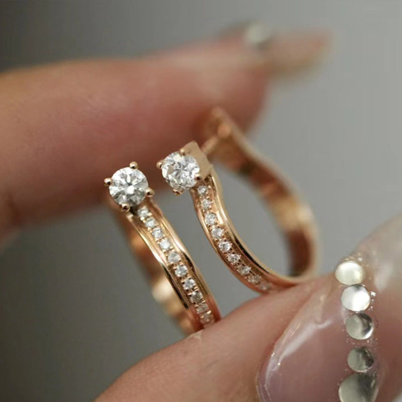 Atemberaubende Ohrring für den Alltag