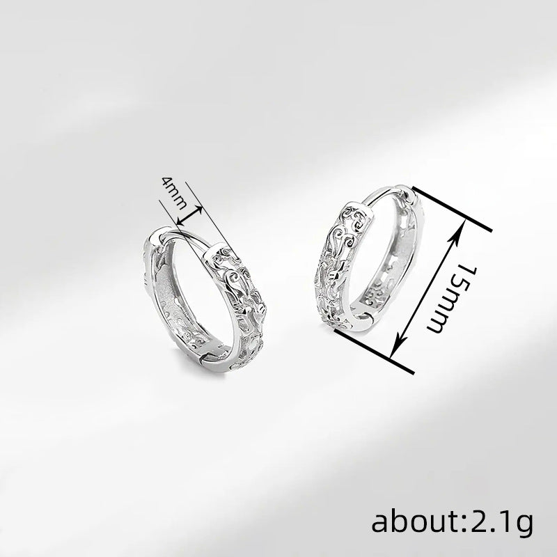 Atemberaubende Ohrring für den Alltag