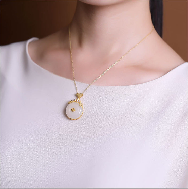 Romantische Gold Halskette für besondere Momente