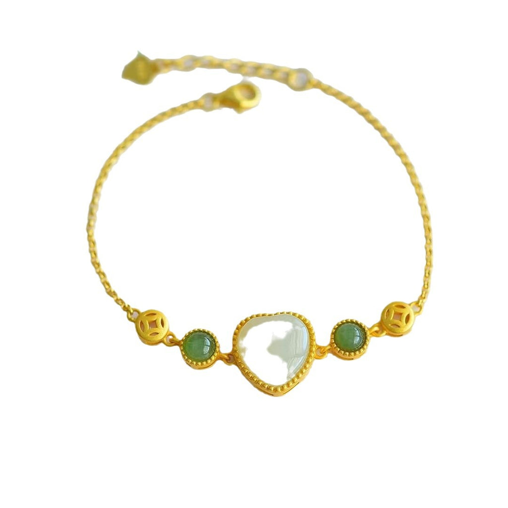 Handgefertigte Vintage Silber Armband