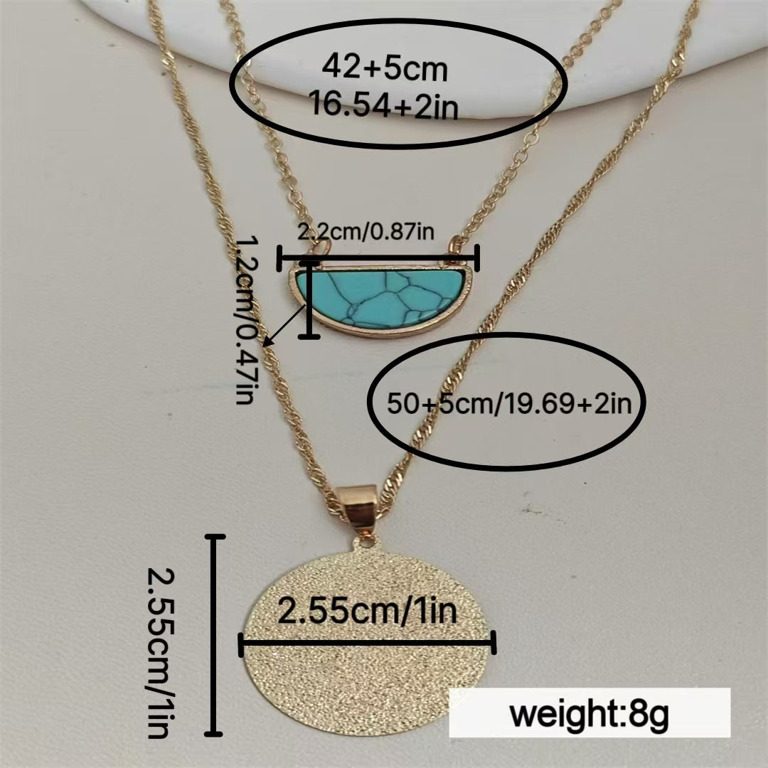 Zarte handwerkliche Halskette