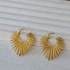 Atemberaubende Gold Ohrring für den Alltag