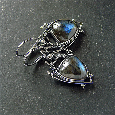 Handgefertigte Vintage Ohrring