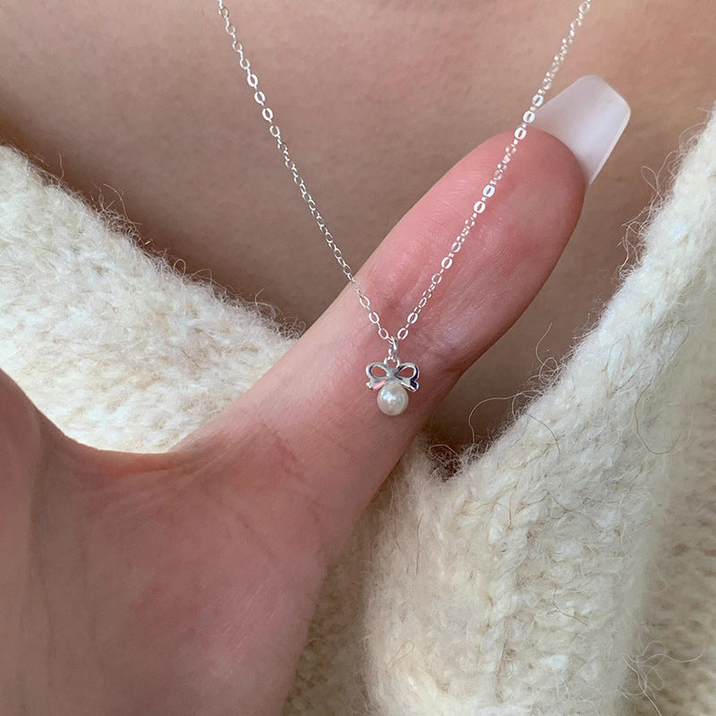 Schöne Perlen Halskette mit einzigartigem Stil