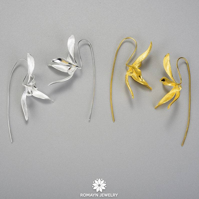 Handgefertigte Vintage Ohrring