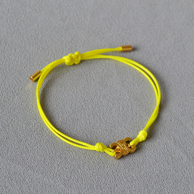 Handgefertigte Vintage Gold Armband