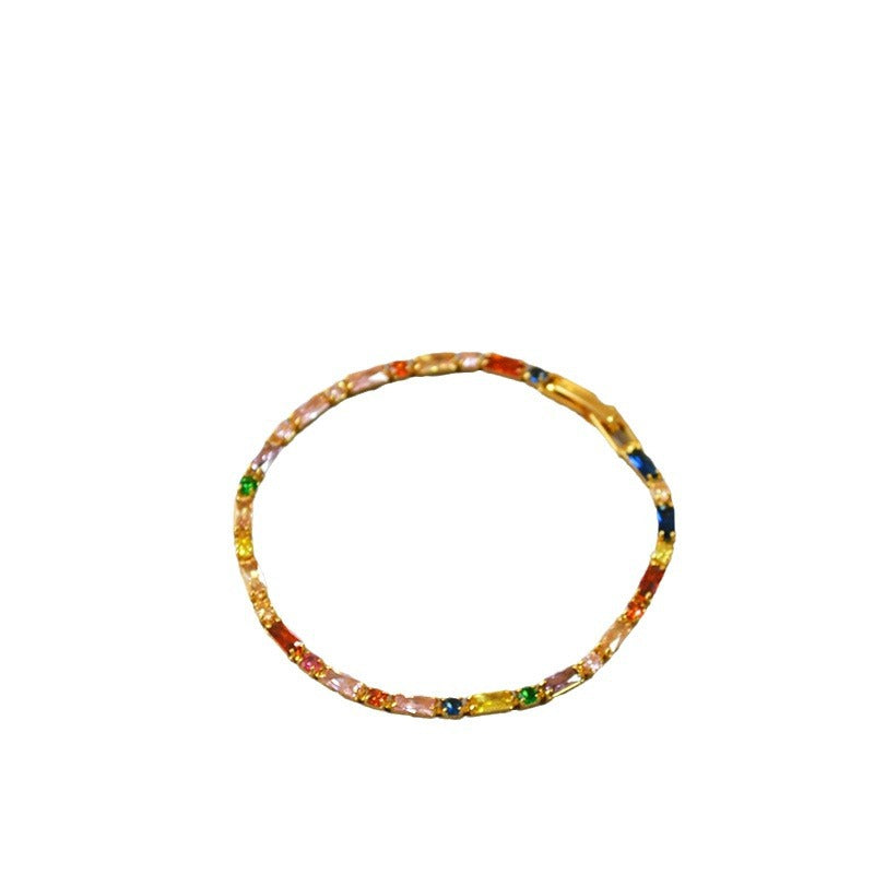 Zarte handwerkliche Gold Armband