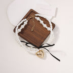 Romantische Perlen Halskette für besondere Momente