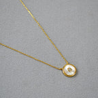 Romantische Gold Halskette für besondere Momente