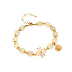 Zarte handwerkliche Silber Armband