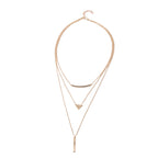 Zarte handwerkliche Halskette