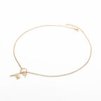 Romantische Gold Halskette für besondere Momente