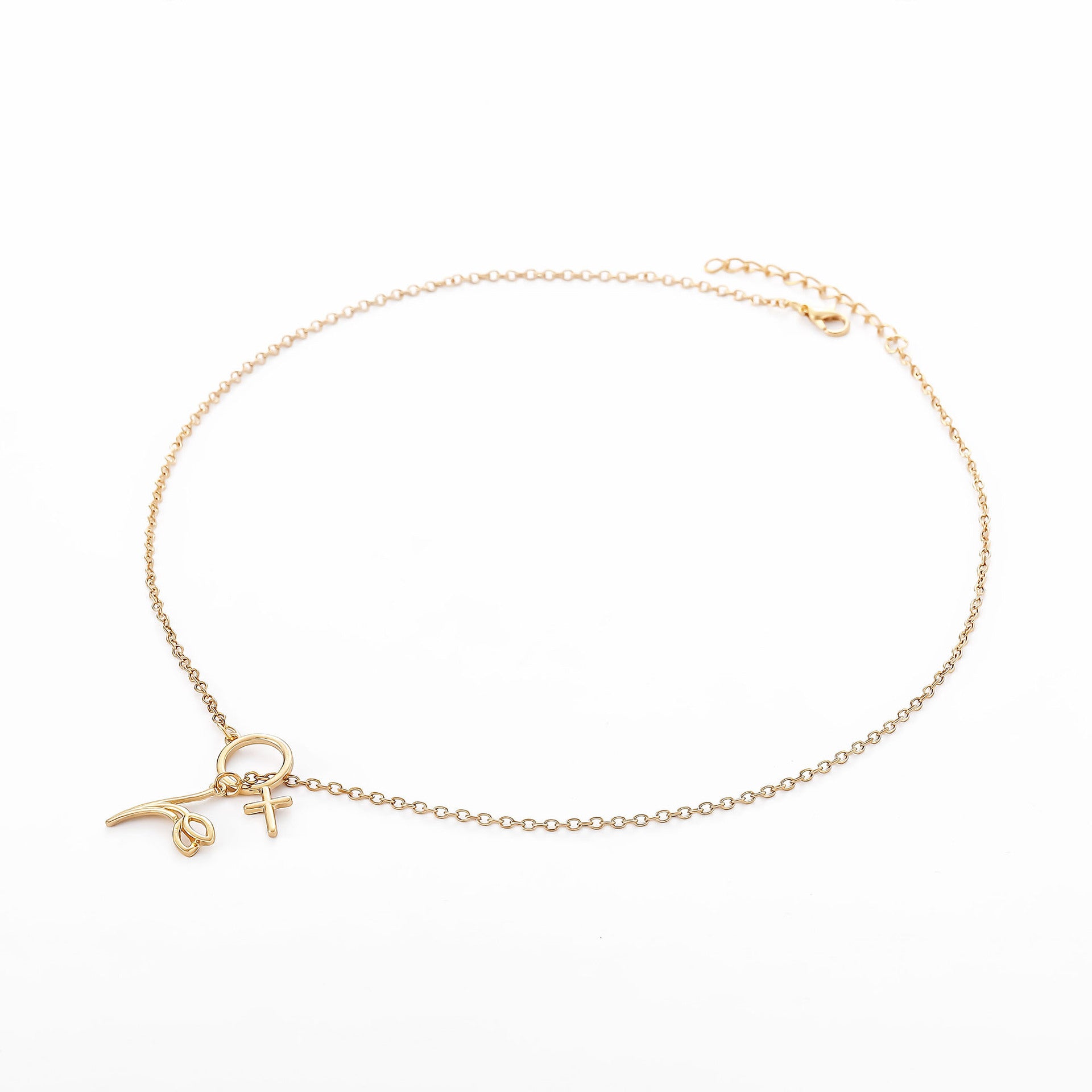 Romantische Gold Halskette für besondere Momente