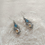 Zarte handwerkliche Ohrring