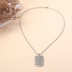 Zarte handwerkliche Halskette