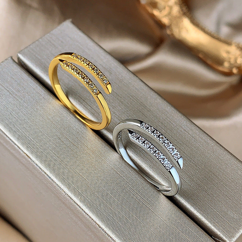 Schöne Ring mit einzigartigem Stil