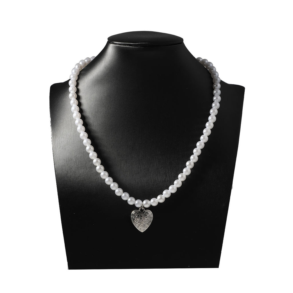 Schöne Silber Halskette mit einzigartigem Stil