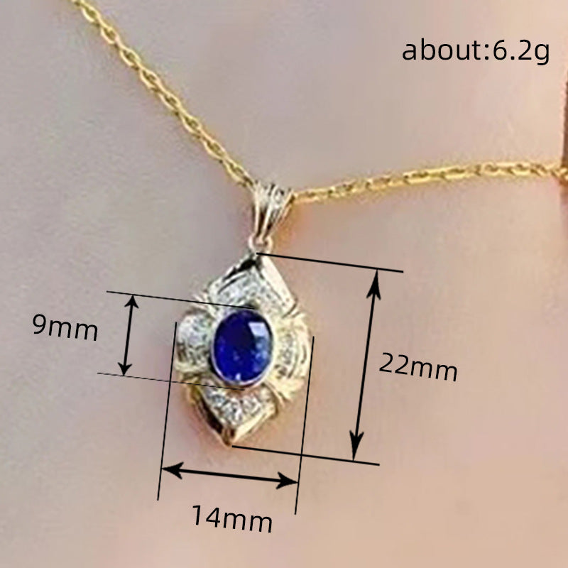 Zarte handwerkliche Halskette