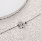 Zarte handwerkliche Halskette