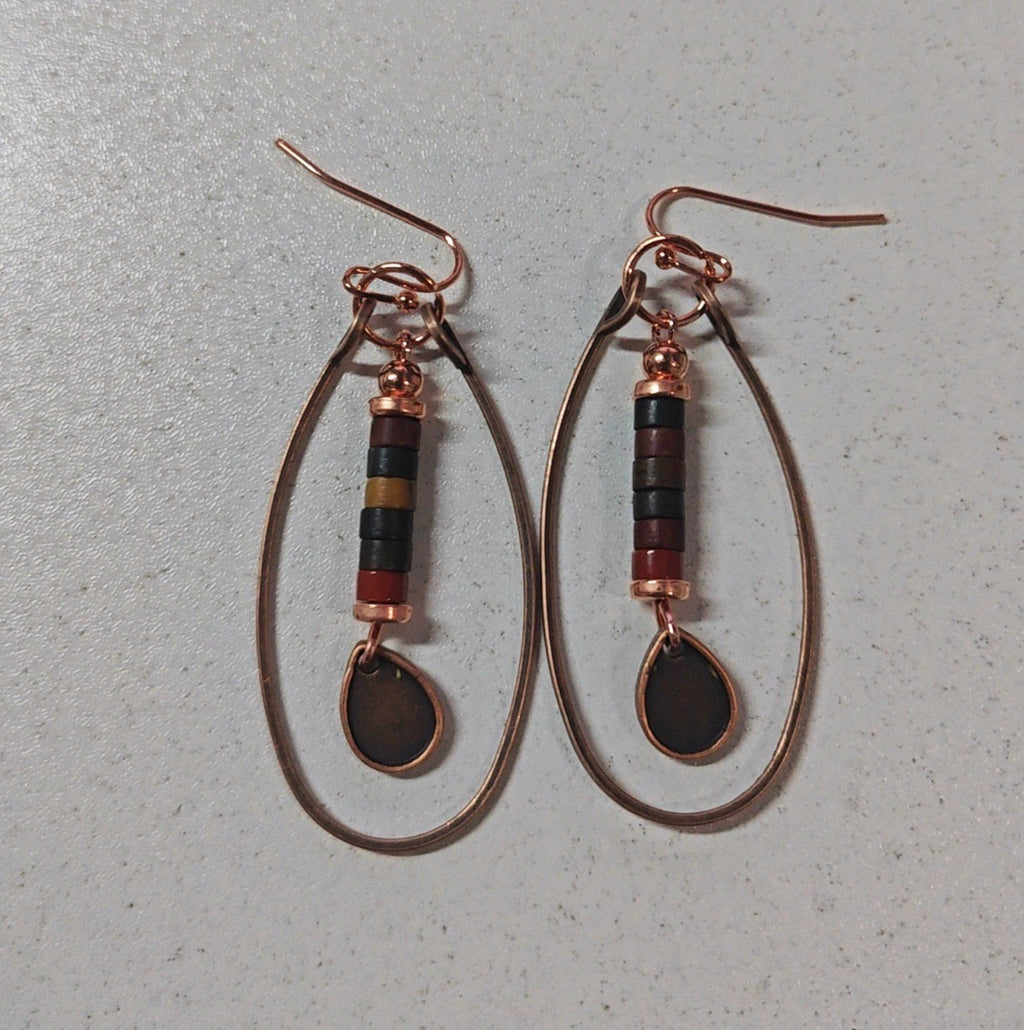 Handgefertigte Vintage Ohrring