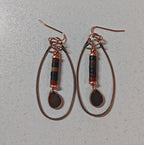 Handgefertigte Vintage Ohrring