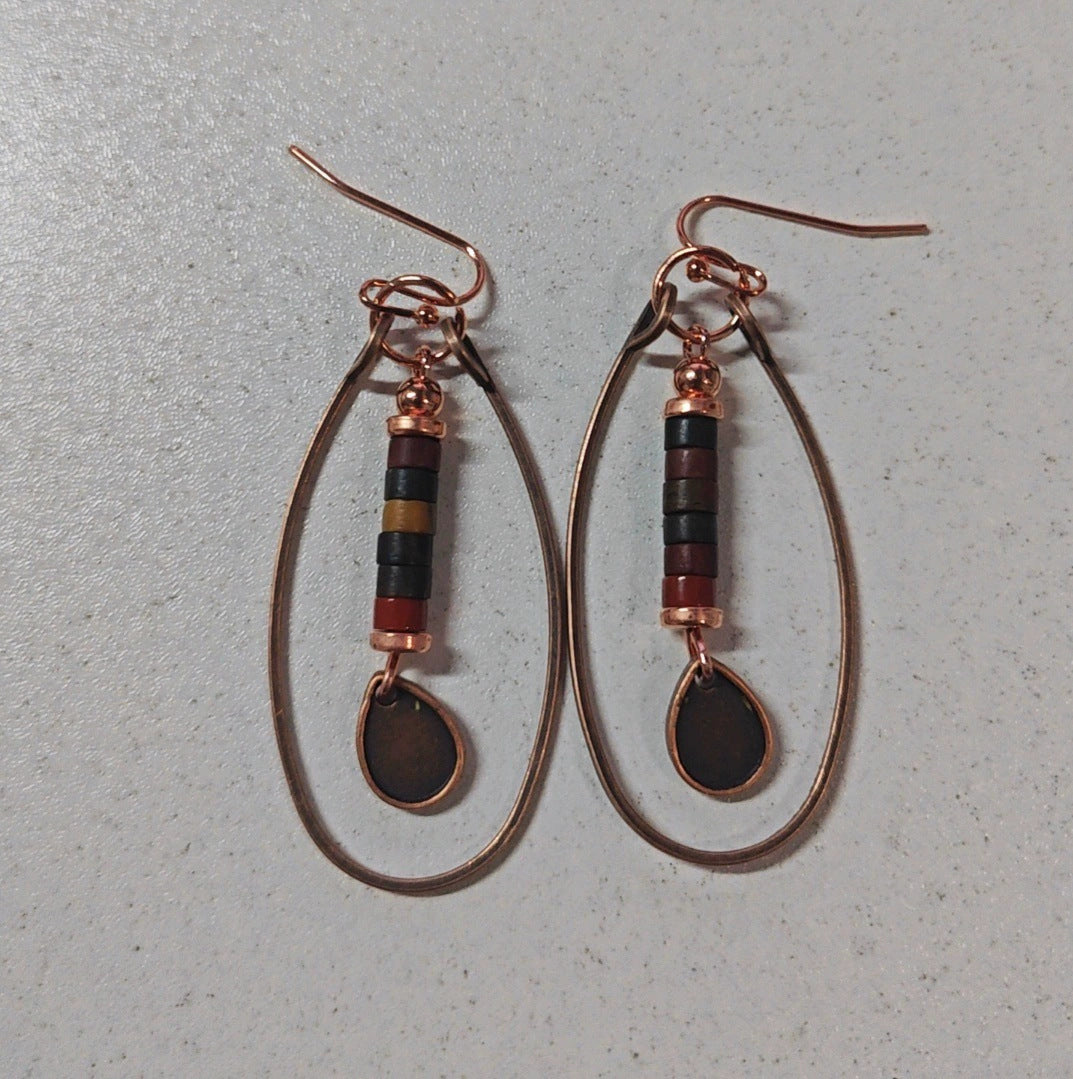 Handgefertigte Vintage Ohrring