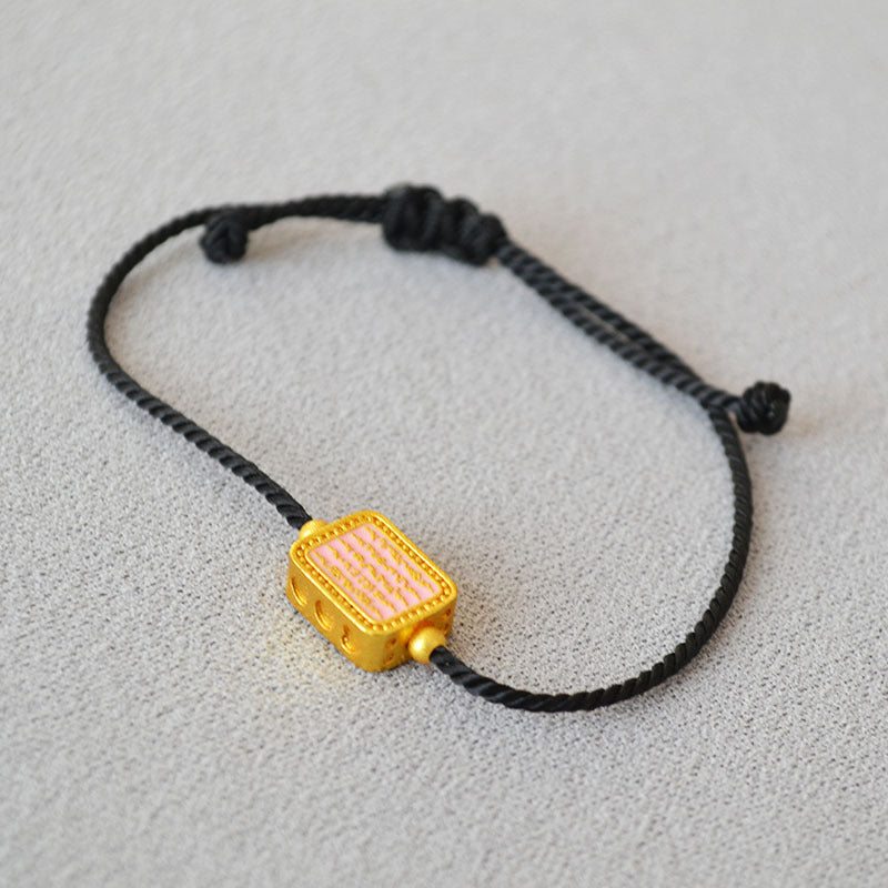 Handgefertigte Vintage Gold Armband