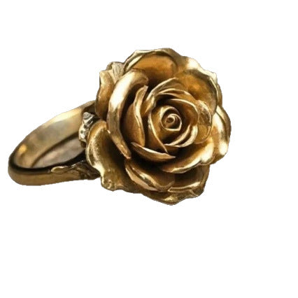 Handgefertigte Vintage Gold Ring