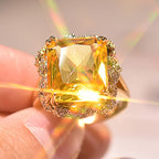 Atemberaubende Gold Ring für den Alltag