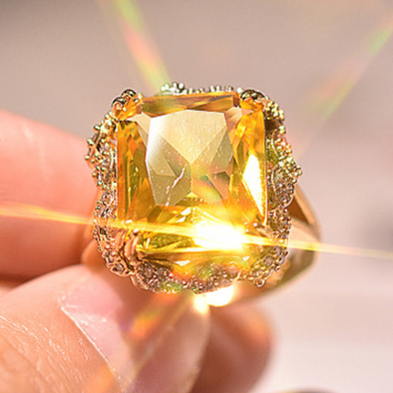 Atemberaubende Gold Ring für den Alltag